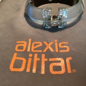 Alexis Bittar Rare bracelet rhinestone and lucite